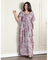 lite homewear jalabiya butterfly cut floral