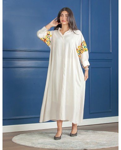 short hosting jalabiya sleeve cut