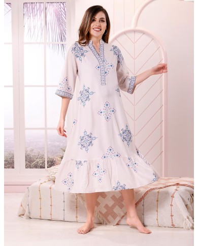 floral sleeve cut lingerie