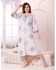 sleeve cut floral dress