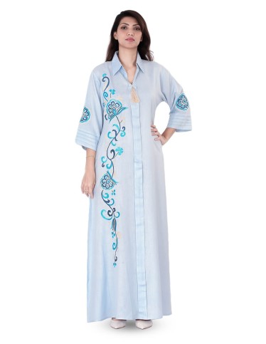 plain sleeve cut hosting jalabiya