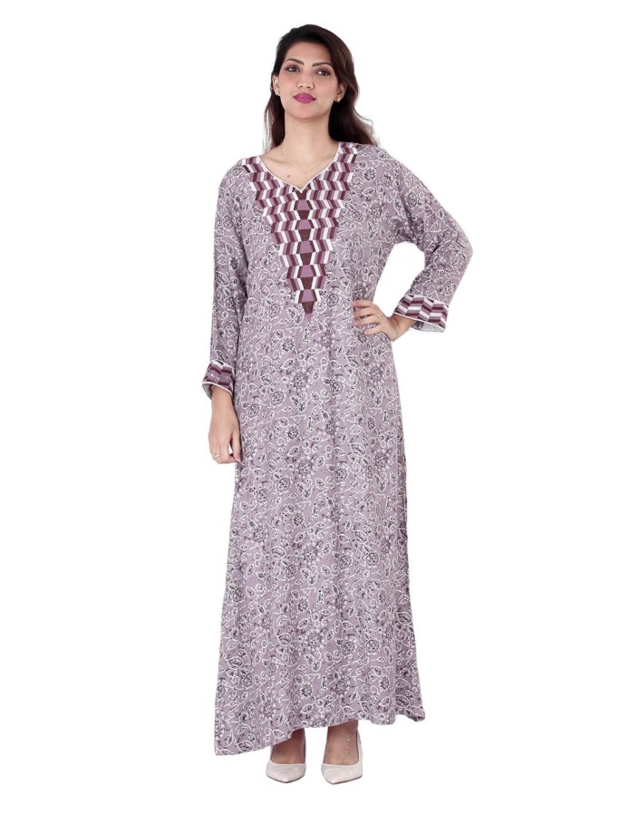 lite long sleeve homewear jalabiya